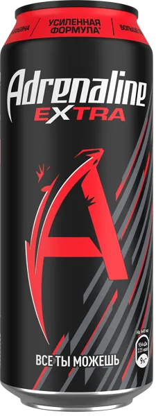 Изображение Напиток Энергетический Адреналин Раш экстра Пепсико ж/б, 0,449 л