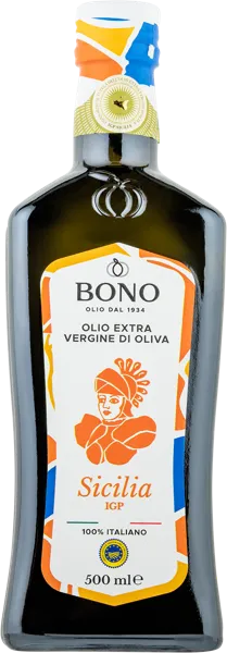Изображение Масло 0,5% оливковое Боно из Сицилии Сицилия pgi e.v. Бонолио СРЛ с/б, 500 мл