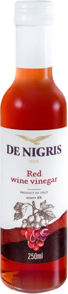 Изображение Уксус винный Де Нигрис красный Де Нигрис с/б, 250 мл
