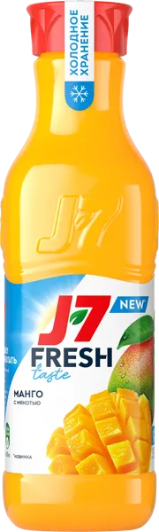 Изображение Сок охлажденный Дж7 манго ВБД п/б, 850 мл