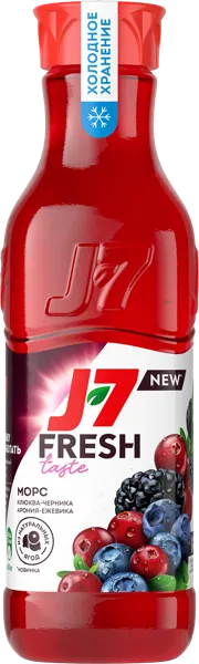 Изображение Морс охлажденный Дж7 ягодный ВБД п/б, 850 мл