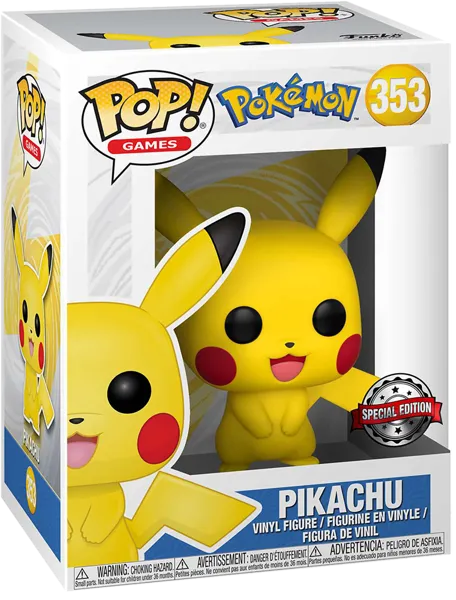 Изображение Фигурка 353 3+ Фанко поп геймс пикачу Фанко п/у, 1 шт