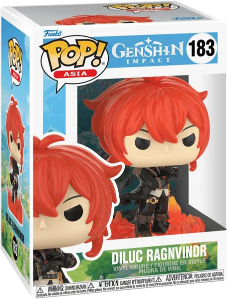 Изображение Фигурка 183 3+ Фанко поп геймс дилюк рангвиндр Фанко п/у, 1 шт