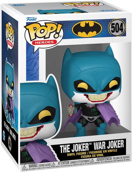 Изображение Фигурка 504 3+ Фанко поп комиксы джокер Фанко п/у, 1 шт