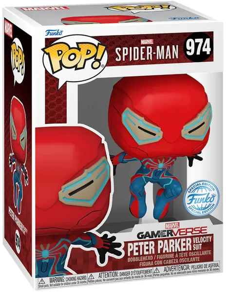 Изображение Фигурка 974 подвижная 3+ Фанко поп комиксы питер паркер Фанко п/у, 1 шт