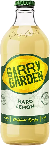 Изображение Пивной напиток светлый 4,5% Гарри Гарден лимон АБ ИнБев с/б, 0,4 л