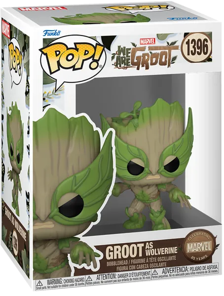 Изображение Фигурка 1396 подвижная 3+ Фанко поп комиксы грут росомаха Фанко к/у, 1 шт