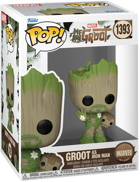 Изображение Фигурка 1393 подвижная 3+ Фанко поп комиксы грут железный человек Фанко к/у, 1 шт