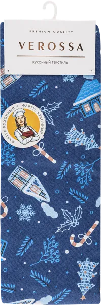 Изображение Фартук для кухни Веросса зимние грезы синий Нордтекс , 1 шт