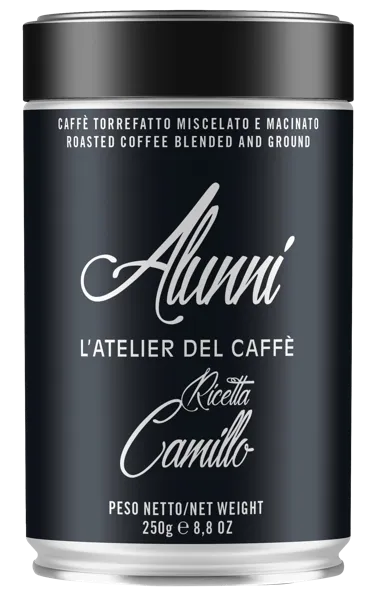 Изображение Кофе молотый Алунни Камилло 70% арабика Дакате Срл ж/б, 250 г