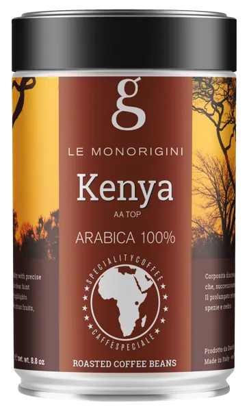 Изображение Кофе в зернах Голден Бразилия Кения 100% арабика Дакате Срл ж/б, 250 г