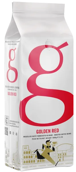 Изображение Кофе в зернах Голден Бразилия Ред 70% робуста Дакате Срл м/у, 1 КГ