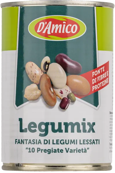 Изображение Фасоль Д Амико из Солерно микс Д энд Д Италия ж/б, 400 г