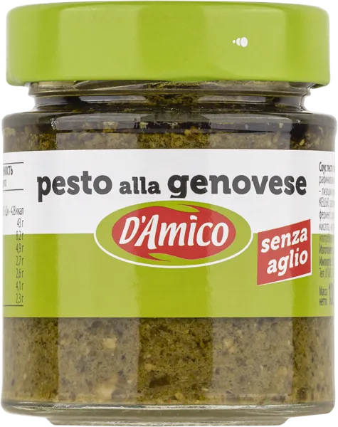 Изображение Соус песто Д Амико из Солерно без чеснока Д энд Д Италия с/б, 130 г