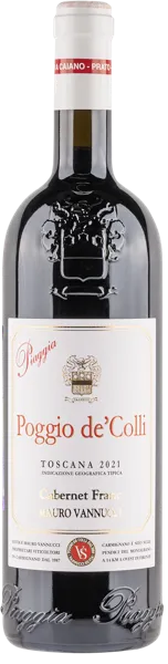 Изображение Вино красное сухое стиль №3 Каберне Фран Тоскана Поджио Де Колли 2021 Мауро Вануччи с/б, 0,75 л
