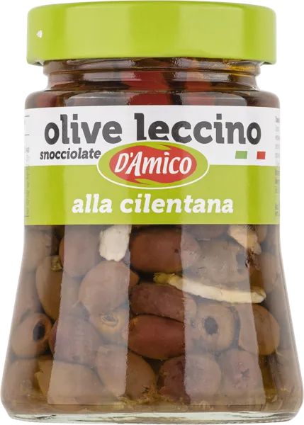 Изображение Оливки резаные в масле Д Амико из Солерно Леччино острые Д энд Д Италия с/б, 270 г