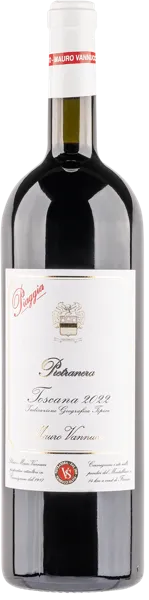 Изображение Вино красное сухое стиль №5 Санджовезе купаж Тоскана Пьетранера 2022 Мауро Вануччи с/б, 1,5 л
