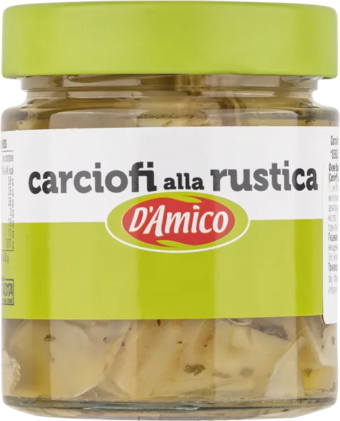 Изображение Артишоки маринованные Д Амико из Солерно по-деревенски Д энд Д Италия с/б, 195 г
