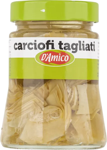 Изображение Артишоки маринованные Д Амико из Солерно половинки Д энд Д Италия с/б, 280 г