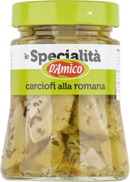Изображение Артишоки маринованные Д Амико из Солерно по-римски Д энд Д Италия с/б, 280 г