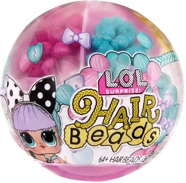Изображение Игрушка сюрприз Лол хеир бидс МГА п/у, 1 шт