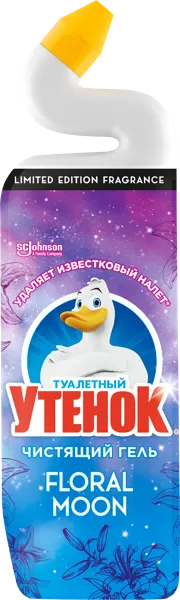 Изображение Средство для унитаза Туалетный Утенок цветочная луна Эс Си Джонсон п/у, 800 мл