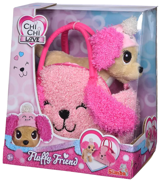 Изображение Мягкая игрушка 20 см Чичилав собачка пушистые ушки Симба Тойс п/у, 1 шт