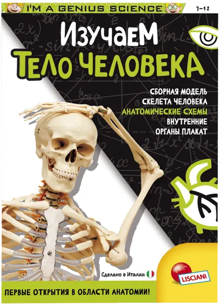 Изображение Игра настольная Лишани изучаем тело человека Лишани к/у, 1 шт