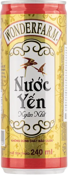 Изображение Напиток негаз Вондерфарм Бердс Нест Интерфуд ж/б, 0,24 л