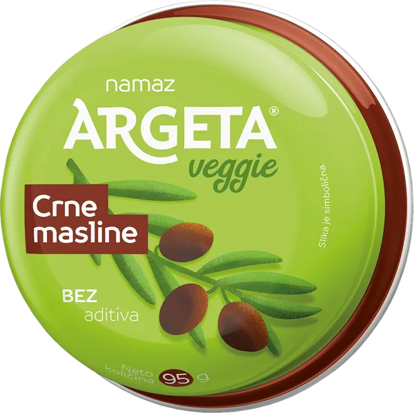 Изображение Паштет из нута Аргета овощной с маслинами Атлантик Брендс ж/б, 95 г