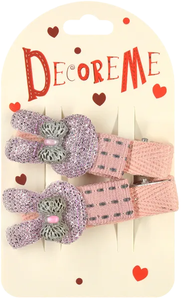 Изображение Заколка для волос Декорми вязаная Альт к/у, 2 шт