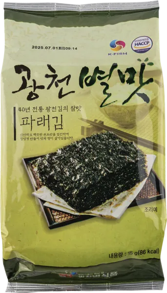 Изображение Морская капуста ульва Кванчхон бюл мат Бюл Фуд Ко м/у, 15 г
