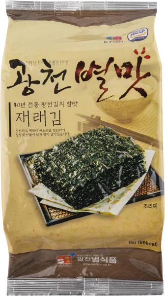 Изображение Морская капуста нори Кванчхон бюл мат классическая Бюл Фуд Ко м/у, 15 г