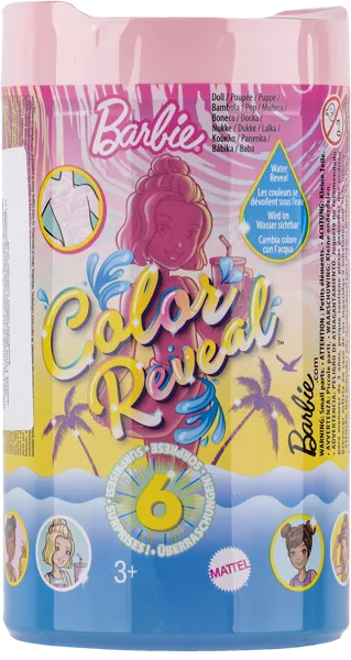Изображение Кукла сюрприз 3 серия Барби челси меняющийся цвет Маттэл п/у, 1 шт