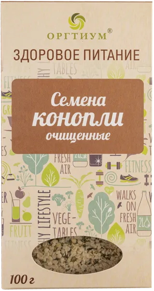Изображение Семена конопли Оргтиум Оргтиум Плюс к/у, 100 г