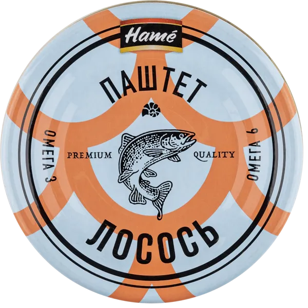 Изображение Паштет Хаме из лосося Хаме Фудс ж/б, 80 г