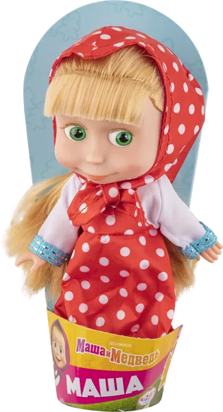 Изображение Кукла 15 см Карапуз маша и медведь Хуада Той к/у, 1 шт
