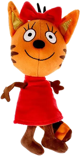 Изображение Мягкая игрушка 16 см Мульти-пульти три кота карамелька Шанхай Фёст Артс энд Крафтс , 1 шт