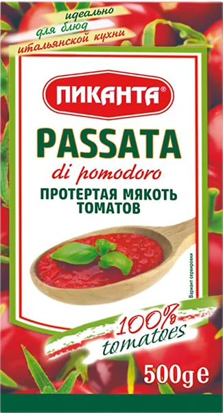 Изображение Соус томатный Пиканта пассата Вкусный продукт т/п, 500 г