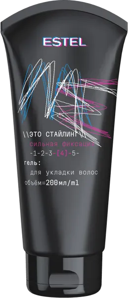 Изображение Гель для волос фикс №4 Эстель ми сильная фиксация Юникосметик п/у, 200 мл