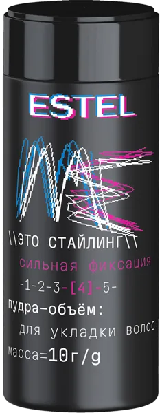 Изображение Пудра для волос фикс №4 Эстель ми объем сильная фиксация Юникосметик п/у, 10 г