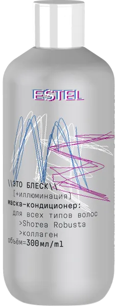 Изображение Маска все типы волос Эстель ми это блеск+иллюминация Юникосметик п/у, 300 мл