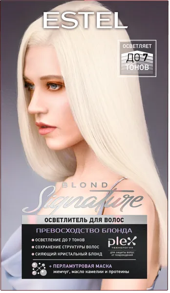 Изображение Осветлитель для волос Эстель блонд сигниче Юникосметик к/у, 1 шт