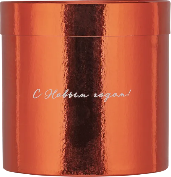 Изображение Коробка 12-15см подарочная Дарите счастье с НГ шляпная красная ИП Тимшин И.В. м/у, 2 шт