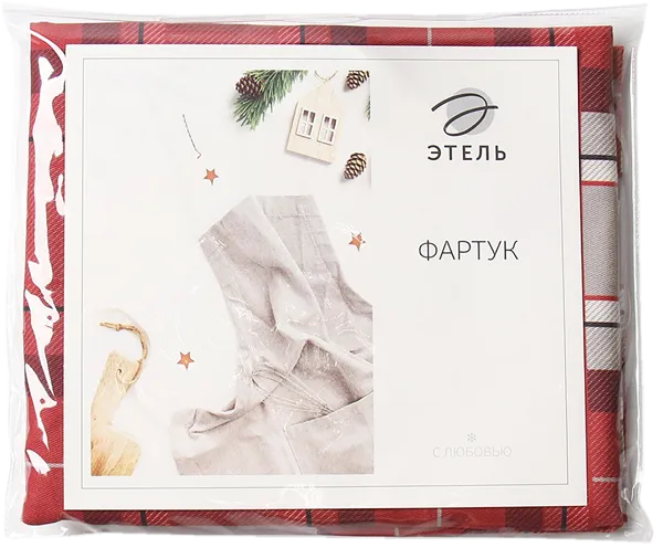 Изображение Фартук 60*70см для кухни Этель уютное рождество ИП Симановский Е.А. м/у, 1 шт