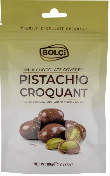 Изображение Драже в молочном шоколаде Болчи фисташка Болчи Чиколата м/у, 80 г