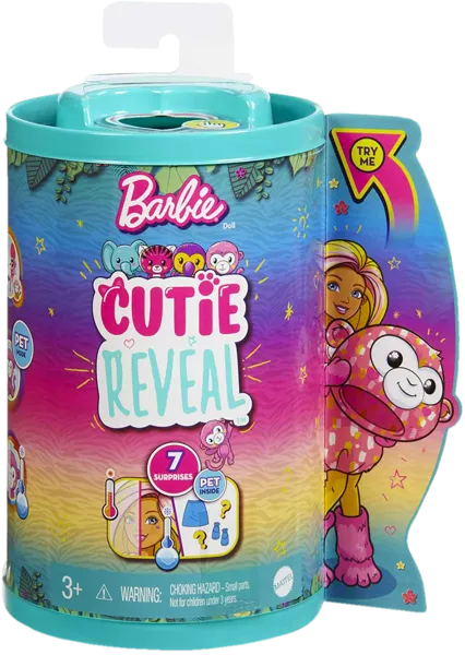 Изображение Кукла сюрприз 7 серия Барби челси кьюти ревил Маттэл к/у, 1 шт