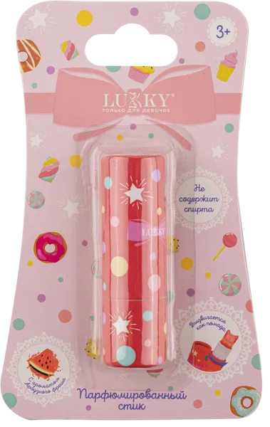 Изображение Стик для тела детский Лакки арбуз кошечка парфюмиров 1Той к/у, 1 шт