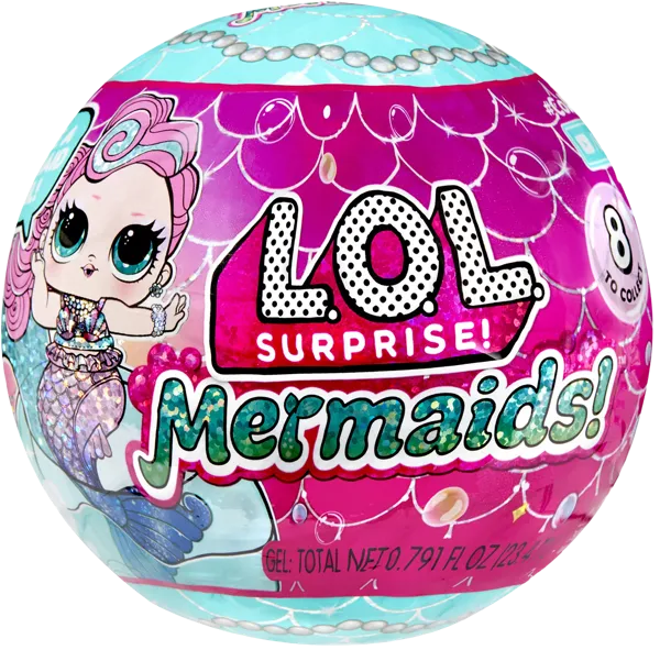 Изображение Игрушка сюрприз Лол кукла русалочка МГА п/у, 1 шт