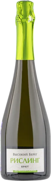 Изображение Вино игристое белое экстра брют Высокий Берег ЗНМП Рислинг выдержанный Кубань Вино с/б, 0,75 л